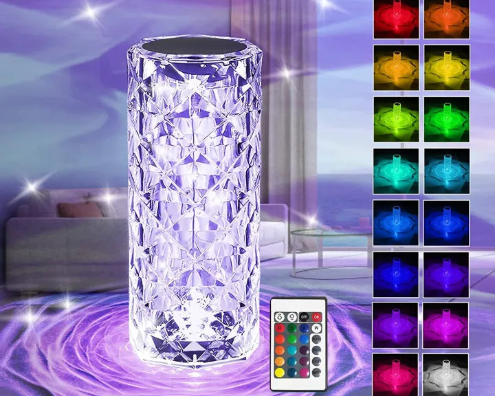 Rose Crystal Diamond Lamp Viral TikTok Product