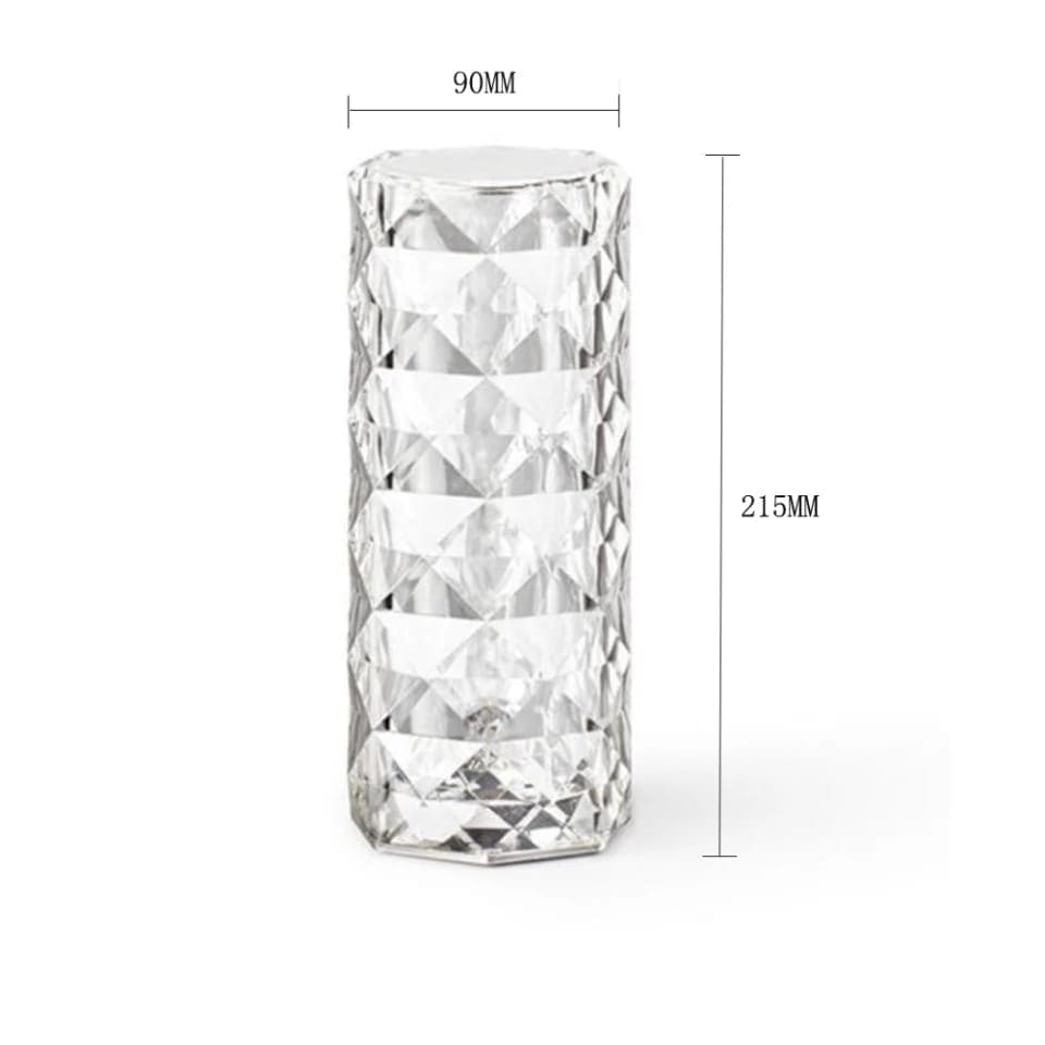 Rose Crystal Diamond Lamp Viral TikTok Product