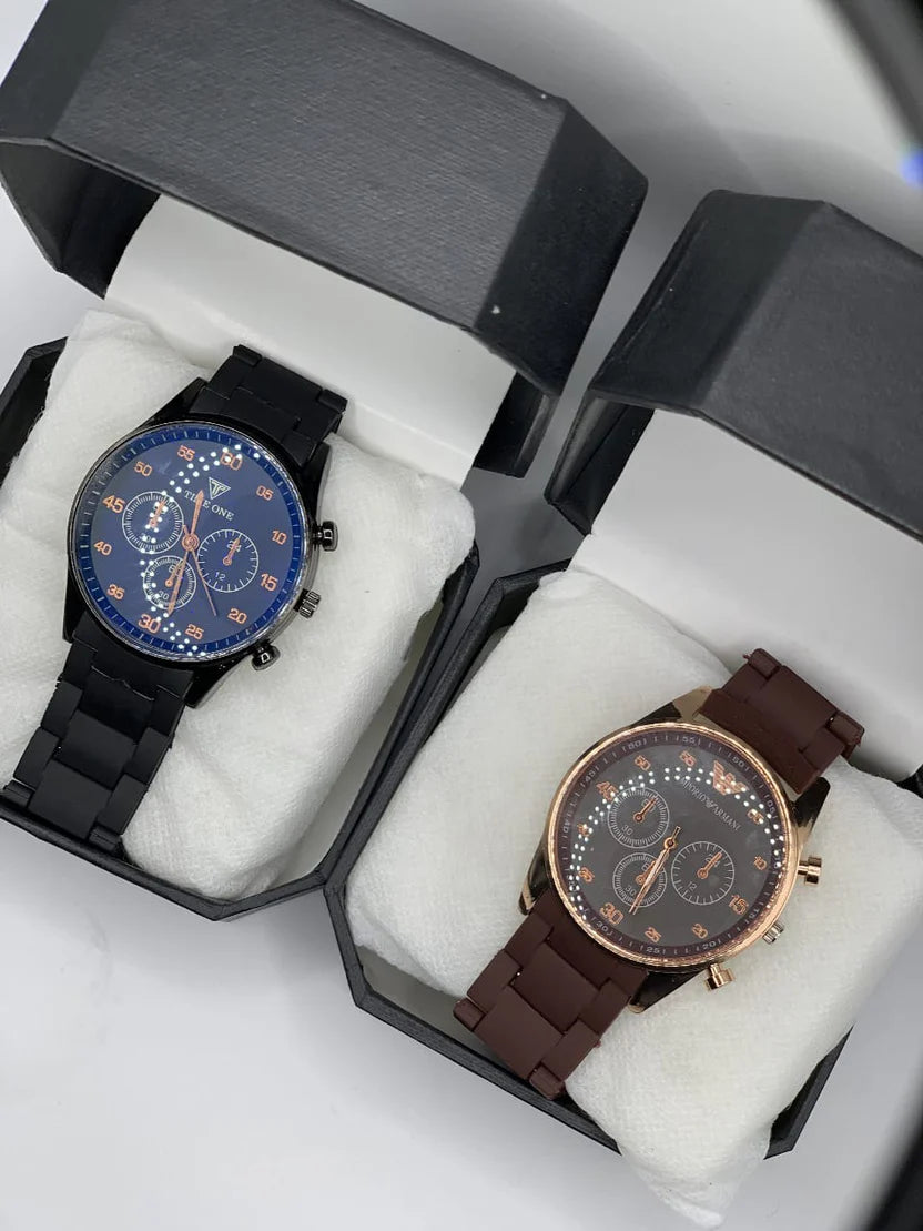 Fashion Watch – Durable Plastic Chain, Dual Color Options