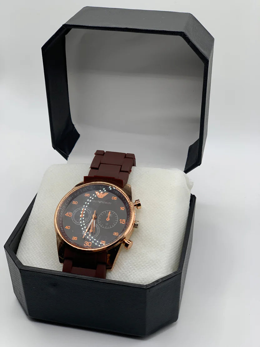 Fashion Watch – Durable Plastic Chain, Dual Color Options