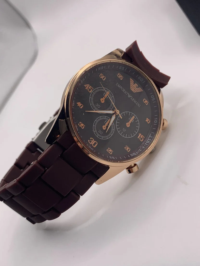 Fashion Watch – Durable Plastic Chain, Dual Color Options