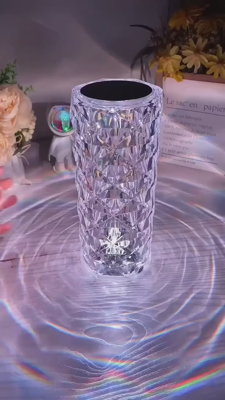 Rose Crystal Diamond Lamp Viral TikTok Product